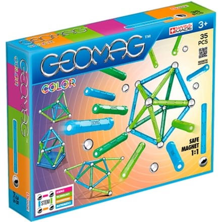 Geomag Bouwset Kleur Blauw & Groen - 35 stuks