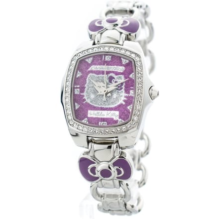 Horloge CHRONOTECH CT7105LS-03M. Kwarts, Kleur lila. Kobieta. white