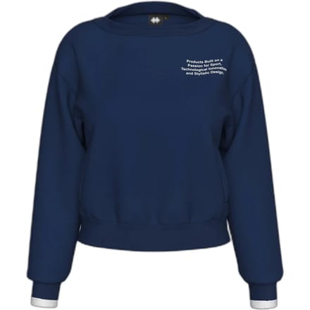 Dames sweatshirt met ronde hals Errea No Logo