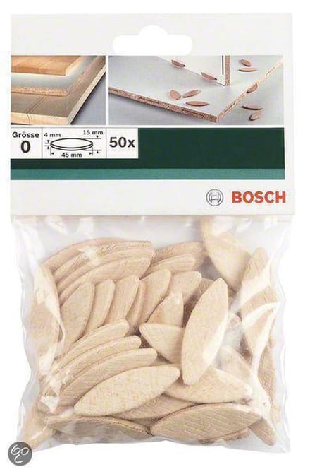 Bosch FLADDYVLER L45/B15/H4MM 50 STK