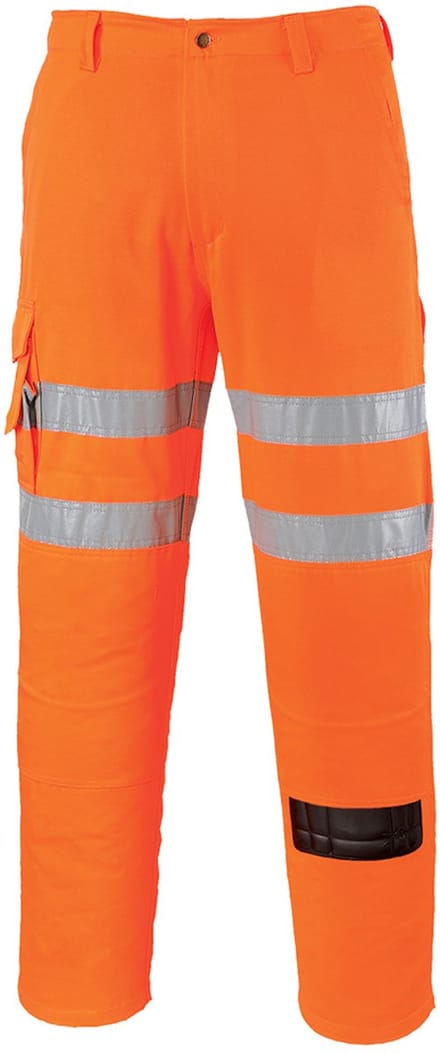 Portwest Spoorweg Combat Broek RT46 - Oranje - L