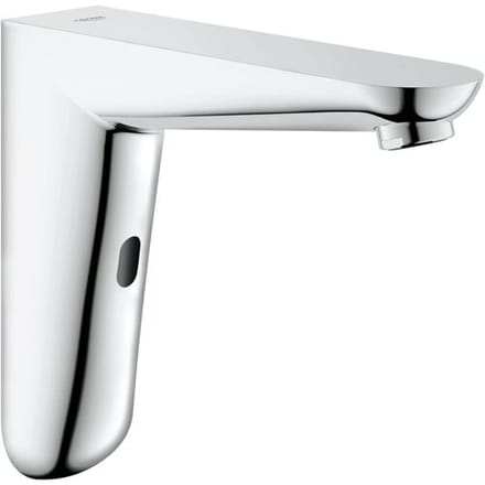GROHE Europro wastafelkraan - wand - met sensor - koudwater - op batterij - chroom