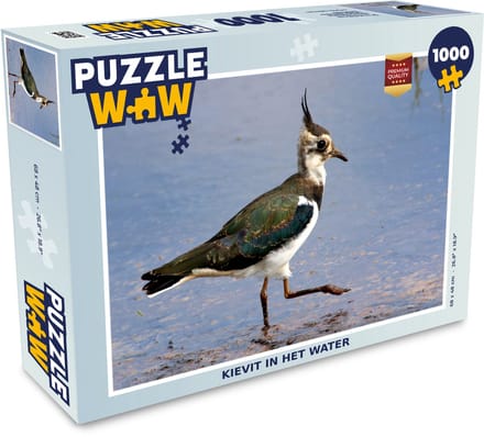 Puzzel Kievit in het water - Legpuzzel - Puzzel 1000 stukjes volwassenen