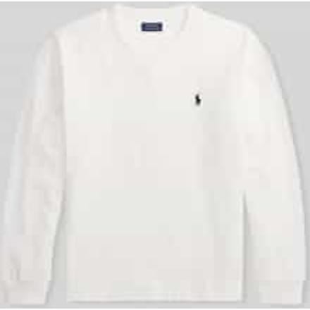 relaxed fit shirt met lange mouwen van puur katoen