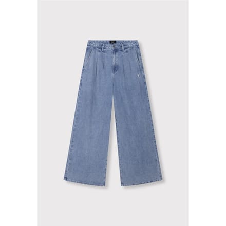 Alix The Label Denim wide pants blue denim