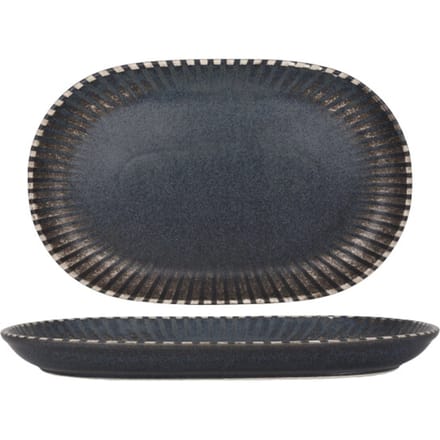ID Fine Serveerschaal - Reckless - Porselein - 33 cm - set van 2