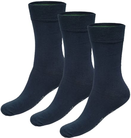Bamboo Basics Navy Sokken Beau - 3-pack - Maat 47-50 - Bamboe Sokken - Normale Sokken