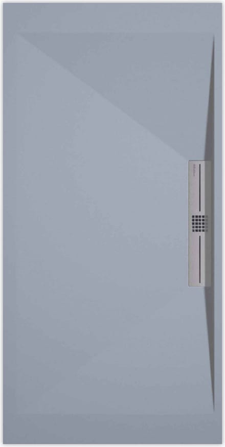 Sanifun douchebak Stone Side Gray Smooth 1400 x 800 S