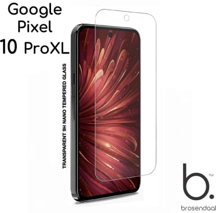 Brosendaal Screenprotector voor Google Pixel 10 pro XL - Ultradun - 9H Nano Coating - Maximaal Kras- en Valbestendig