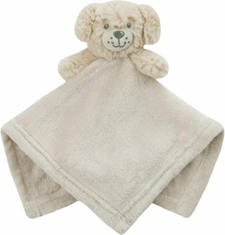 Baby Town Knuffeldoekje Puppy 38 x 38 Cm Polyester Zand