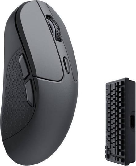 Keychron M3 Light 79g Wireless 4K - Gaming muis - Optisch - 6 knoppen - Zwart