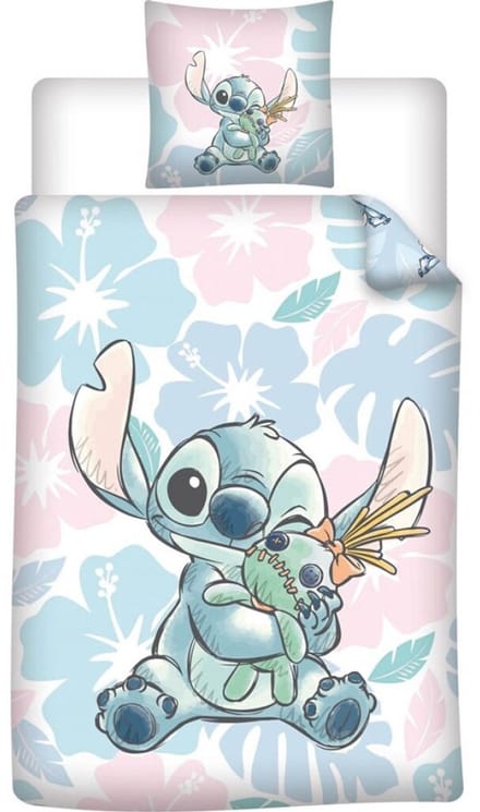 Disney Lilo & Stitch Dekbedovertrek Scrump - 140 x 200 + 65 x 65 cm - Polykatoen