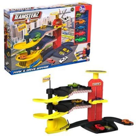 Teamsterz City Park & Drive Garage met 5 auto's Garages