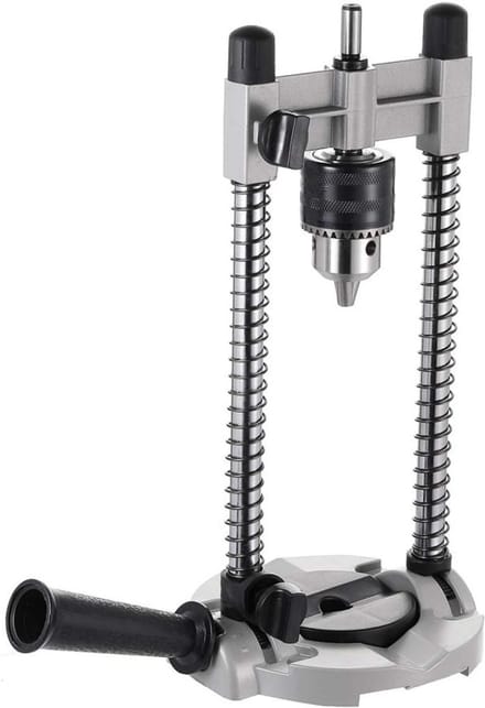 DailySupplies® Boorstandaard - Kolomboormachine - Boorhulp - Zilver