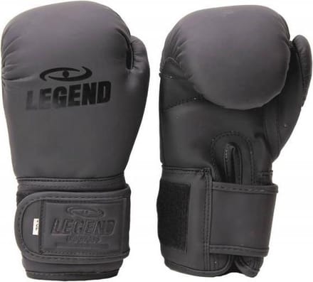 Legend Sports Bokshandschoenen Junior Matzwart Maat 04oz