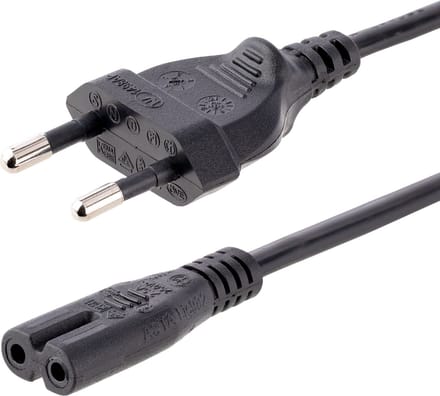 StarTech 3 meter Laptop Stroomkabel - EU Plug naar C7 - 18AWG