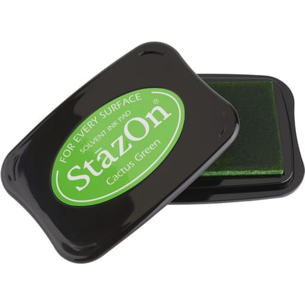 Stazon sneldrogend stempelkussen Cactus Green