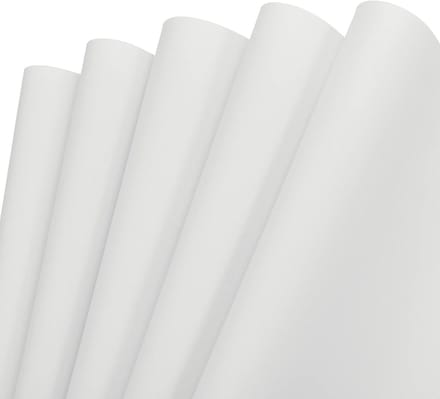 5x EVA Schuimplaten Wit - 50x45cm - 0.8mm Dik - Craft Schuim voor Knutselen & Cosplay