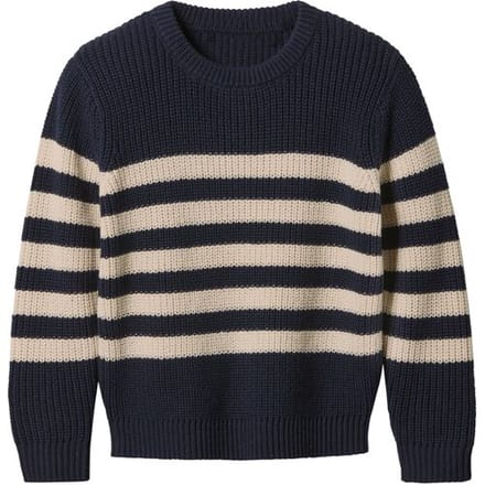 LUPILU Kinder trui (Marineblauw/beige, 98/104)