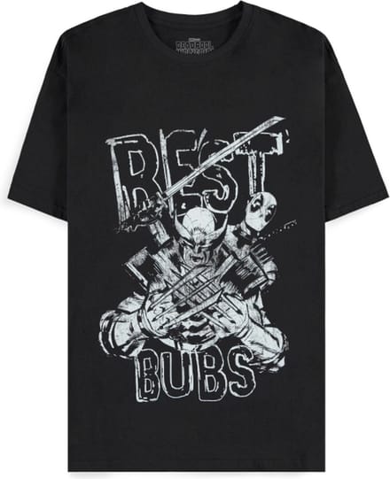Marvel Deadpool - Best Bubs Heren T-shirt - S - Zwart