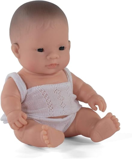 Miniland 31125 - Baby (Aziatische jongen) 21 cm