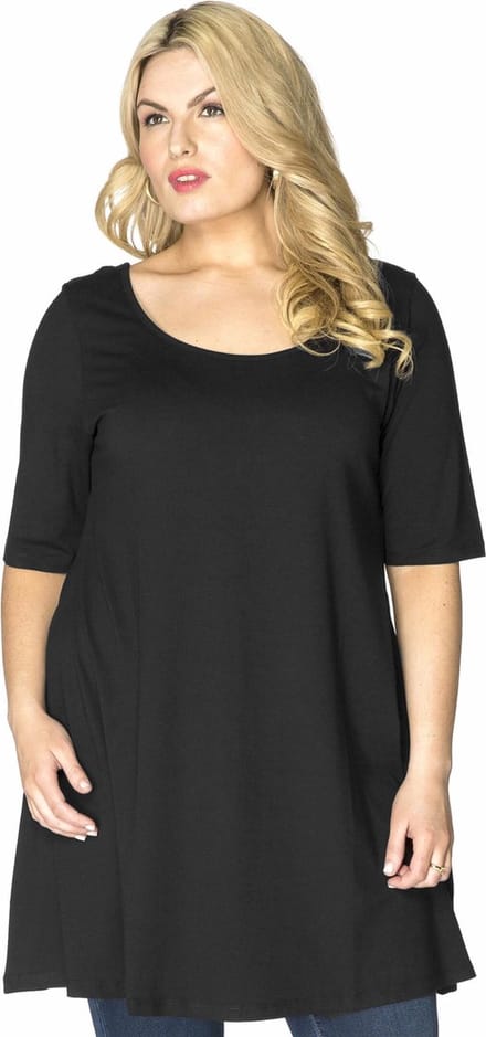YOEK Dames Tuniek met korte mouwen