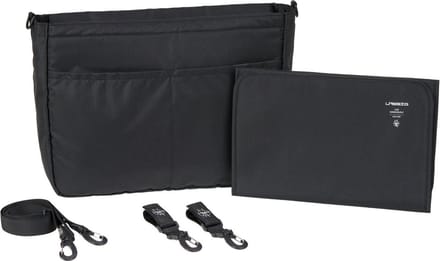 Lässig Luiertas Schoudertas CAS MIX Multi Bag Black Zwart