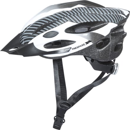 Trespass Volwassenen Unisex Crankster Fietshelm (Wit)