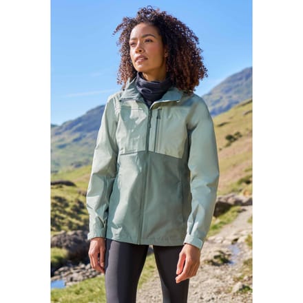 Mountain Warehouse Dames/Dames Rainforest II Extreme Waterdichte Jas (Licht Khaki)