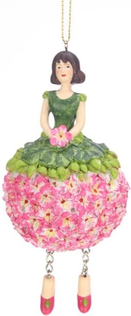 Geranium meisje hangend 5,5x5,5x11cm