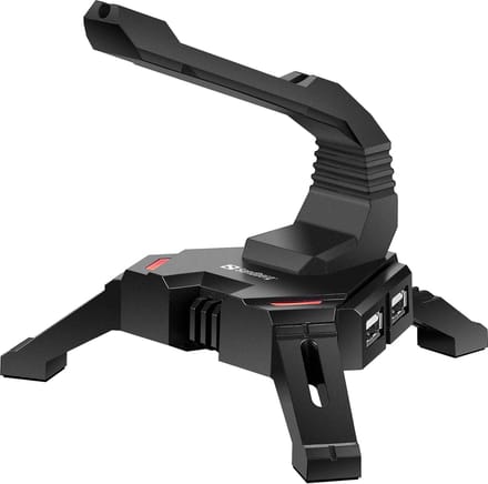 Sandberg 2in1 USB Hub Bungee USB hub - 4 - Zwart