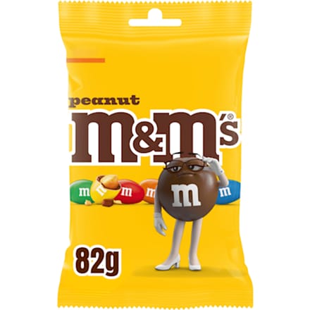 Pinda chocolade snoepjes zakje