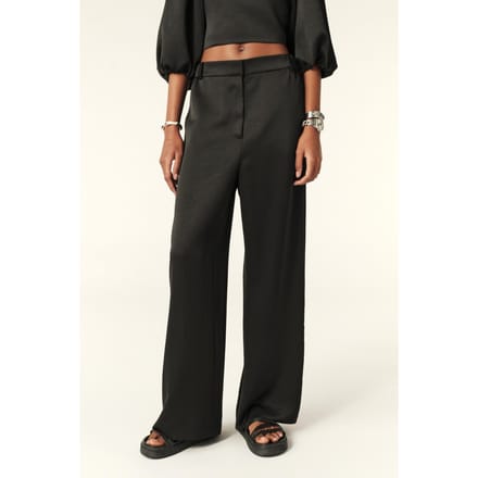 BA&SH Pantalon Dovima Noir Taglia: 42 | Pantaloni da completo Outlet | Donna