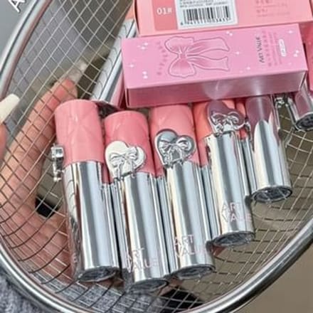 Art Value - Butterfly Heart Whispers Matte Lip Mud - 4 Colors 03# Raspberry Pink - 1.5g