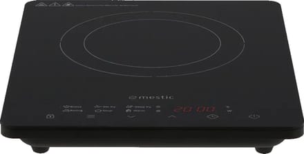 Mestic MIC-130 – Inductiekookplaat – 1-Pits – 2000W – 10 Warmtestanden – Touchscreen