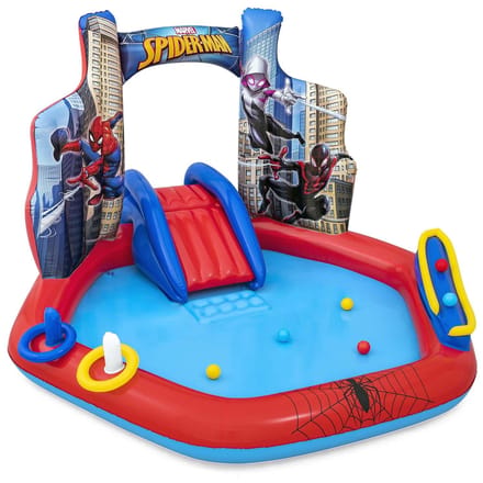 Bestway - opblaasbaar Spider-Man Kinderzwembad 211 x 206 x 127 cm