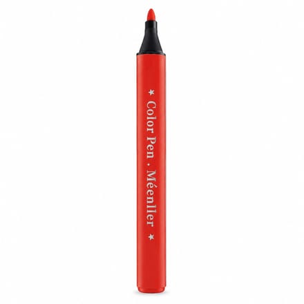 Wasbare aquarelstift voor kinderen - enkele middelrode stift - grote inktcapaciteit - voor tekenen - basisverpakking