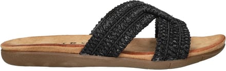 DSTRCT Slippers - Dames - Zwart - Maat:38