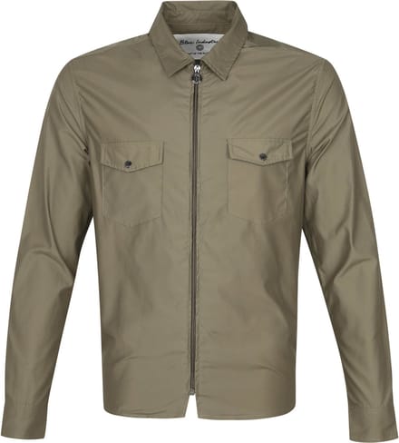 Blue Industry Zip Jack Groen - Maat XL - Heren - Tussenjas