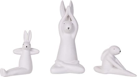 BREST - Decofiguur - Wit - Keramiek