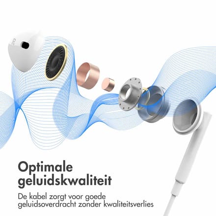 imoshion Bedrade Oordopjes met USB-C Aansluiting - Oortjes met Draad - Wit