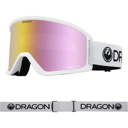 Dragon Alliance DX3 OTG Skibril - White/LL Pink Ionized
