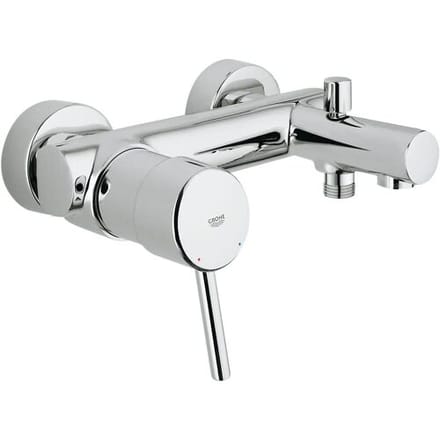 GROHE Concetto Badkraan - 15 cm hartafstand - Chroom