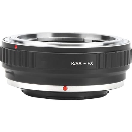 Fikaz k AR Lens Mount Adapter Ring voor Konica Lens naar voor Fujifilm FX Mount Camera black
