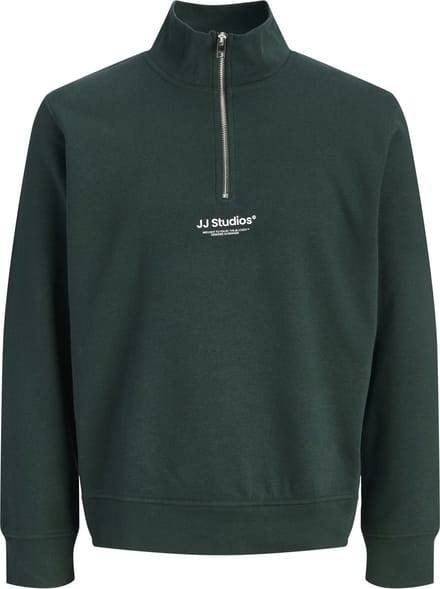 JACK&JONES - JJESOHO SWEAT QUARTER ZIP HN NOOS JNR - Jongens - Sweaters