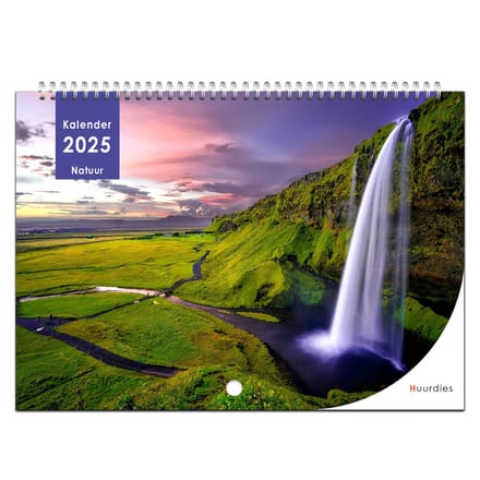 Huurdies - 2025 Kalender - Natuur - A4