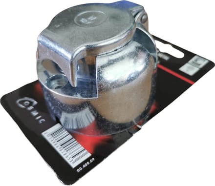 Stekkerdoos metaal - TRAILERSOCKET - AANHANGWAGEN - METAAL - 7 plug 7 pin - caravans, campertrailers sommige boottrailers