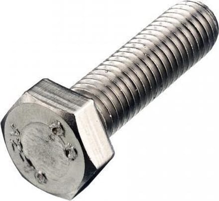 M8 Bout - 8 x 60mm - klasse 8.8 - gegalvaniseerd - metrisch (10 stuks)