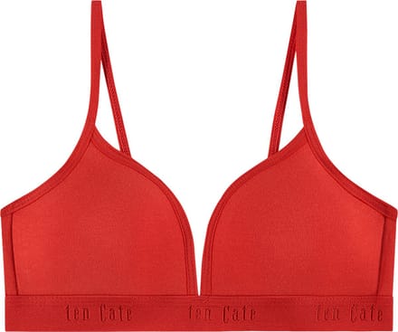 Basics voorgevormde bh rood voor Meisjes | Maat 65B