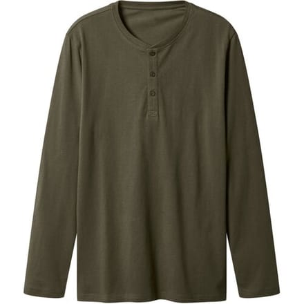 ESMARA MEN Heren shirt (Olijfgroen, L)